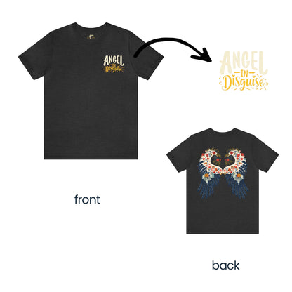 Angel in Disguise 2-Sided Unisex T-Shirt | Unique Design - Branch and Stick Branch and Stick