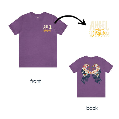 Angel in Disguise 2-Sided Unisex T-Shirt | Unique Design - Branch and Stick Branch and Stick