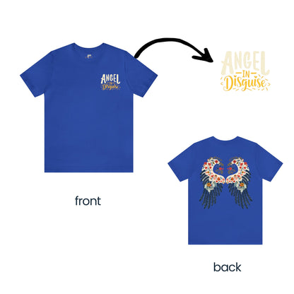 Angel in Disguise 2-Sided Unisex T-Shirt | Unique Design - Branch and Stick Branch and Stick