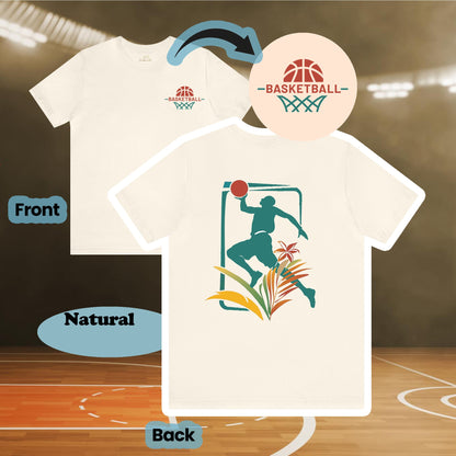 Basketball Inspired Player T-Shirt | Unique Design - Branch and Stick Branch and Stick