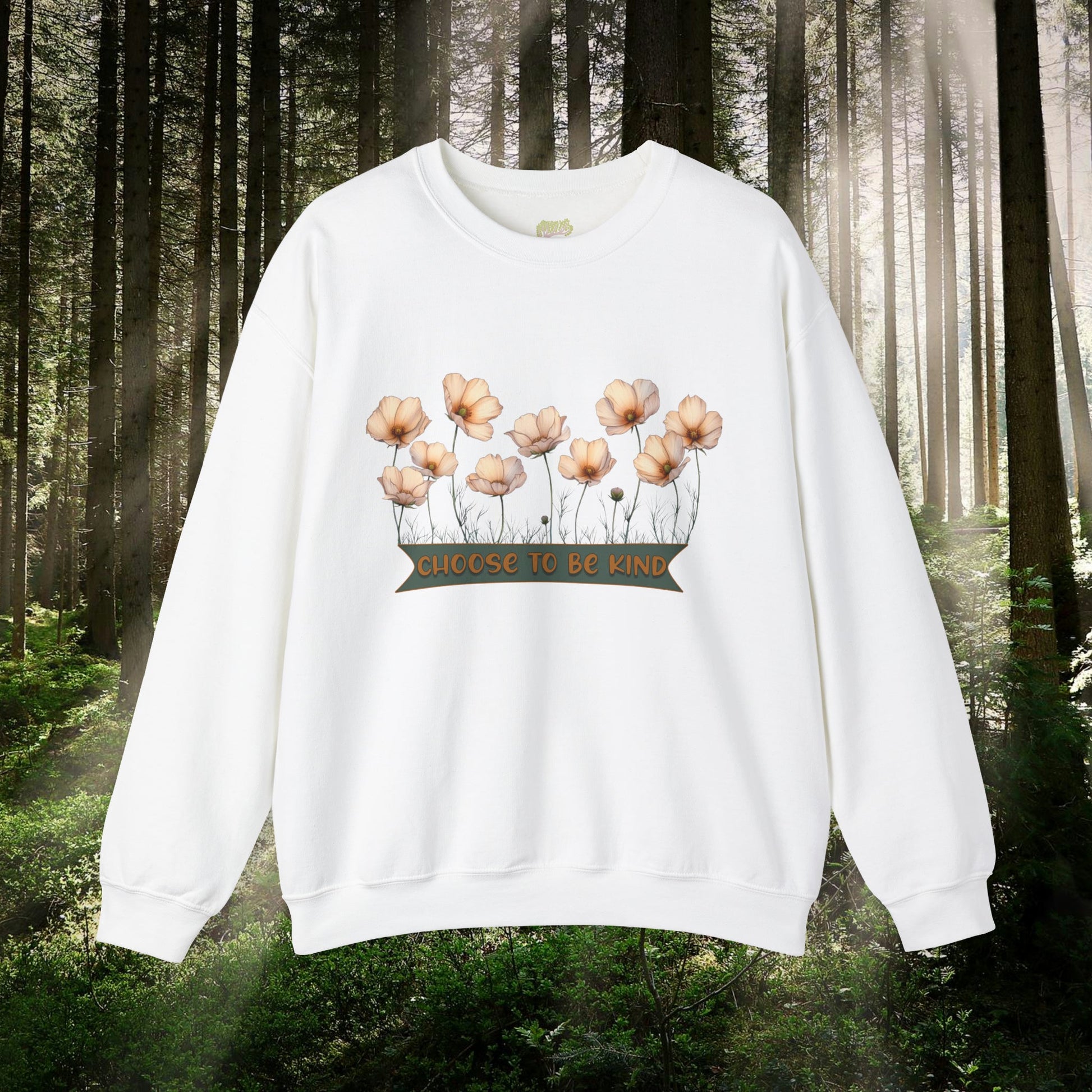 Choose to be Kind Wildflower Crewneck Sweatshirt | Branch and Stick Branch and Stick