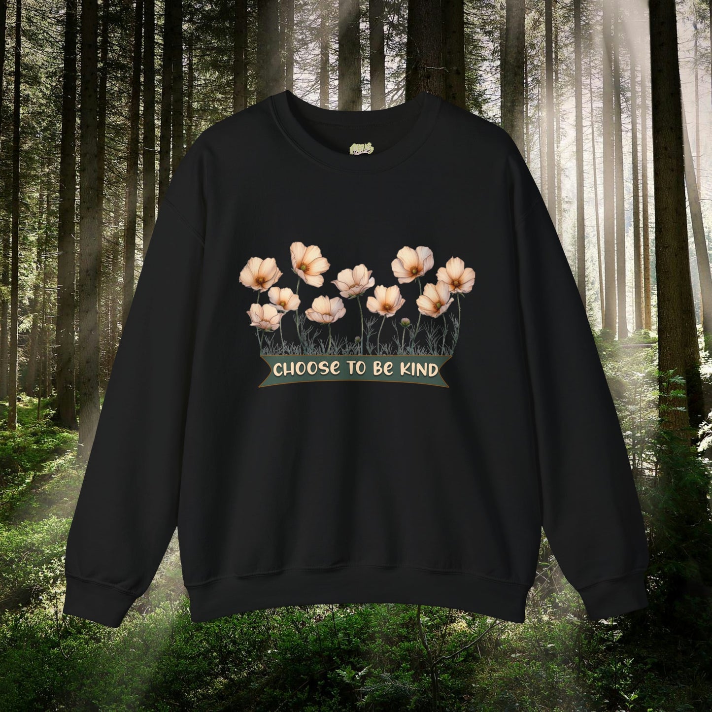 Choose to be Kind Wildflower Crewneck Sweatshirt | Branch and Stick Branch and Stick
