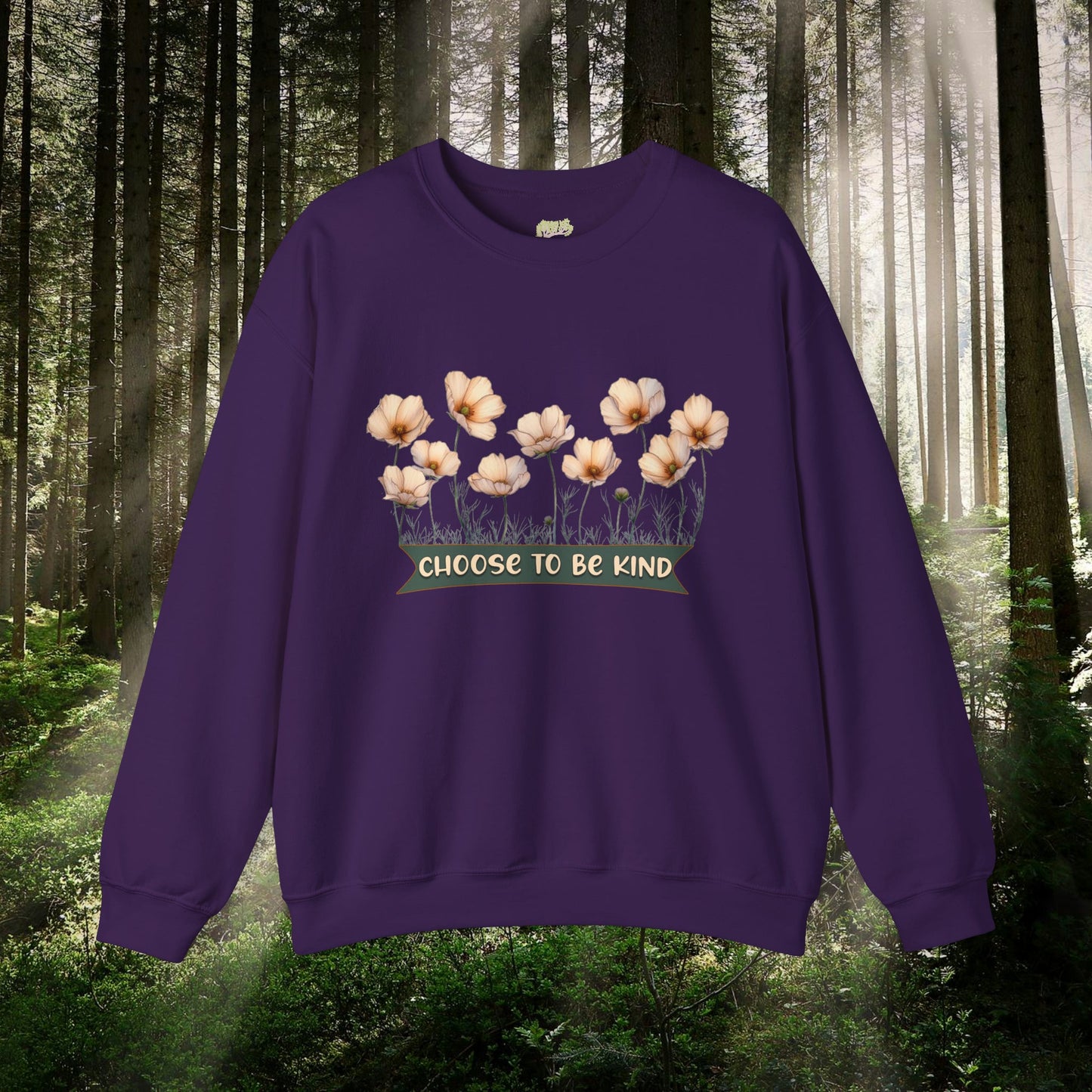 Choose to be Kind Wildflower Crewneck Sweatshirt | Branch and Stick Branch and Stick