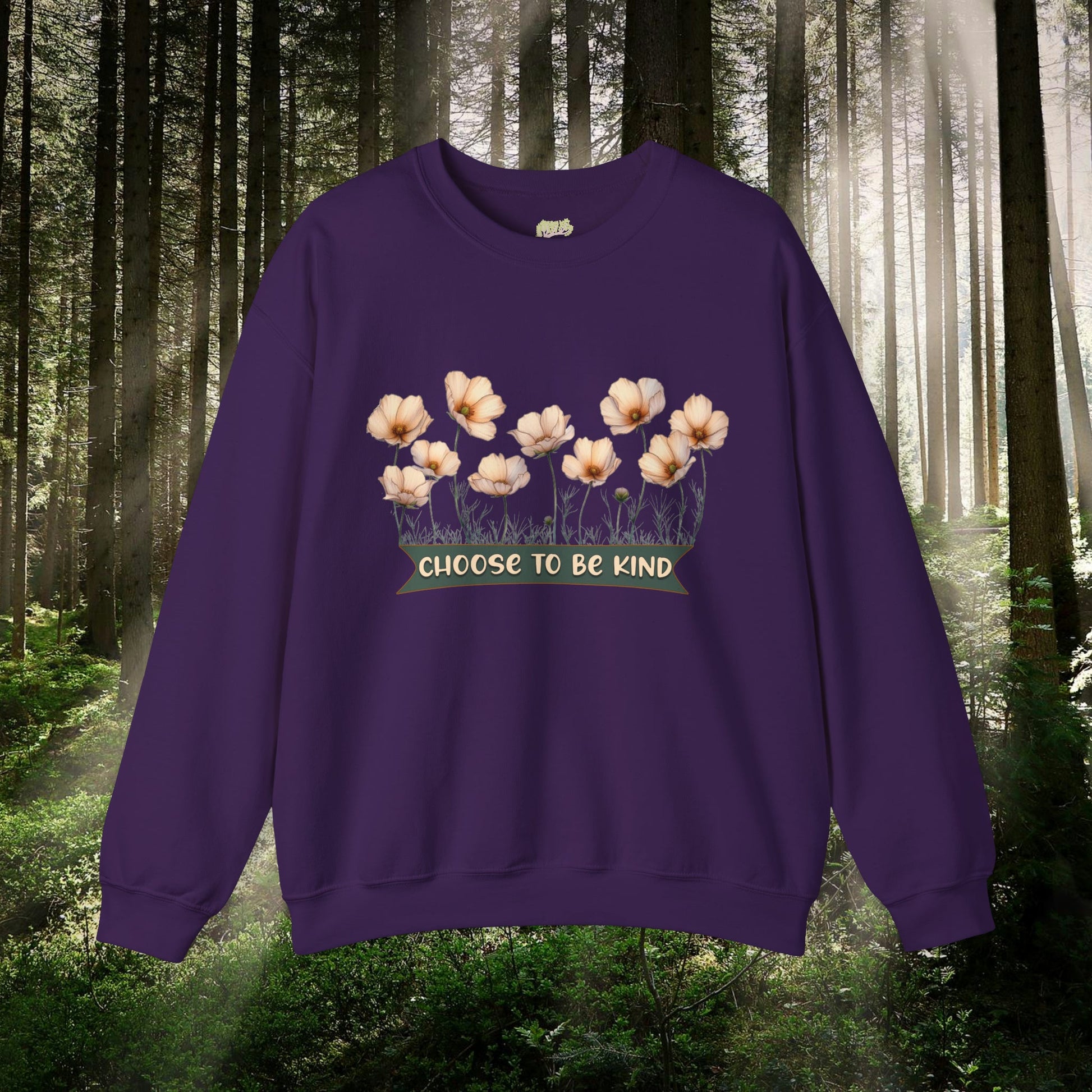 Choose to be Kind Wildflower Crewneck Sweatshirt | Branch and Stick Branch and Stick