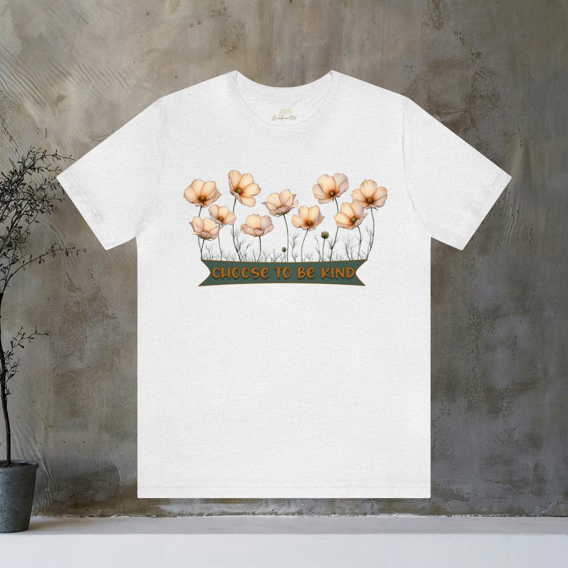 Choose to be Kind Wildflower T-Shirt | Branch and Stick Branch and Stick