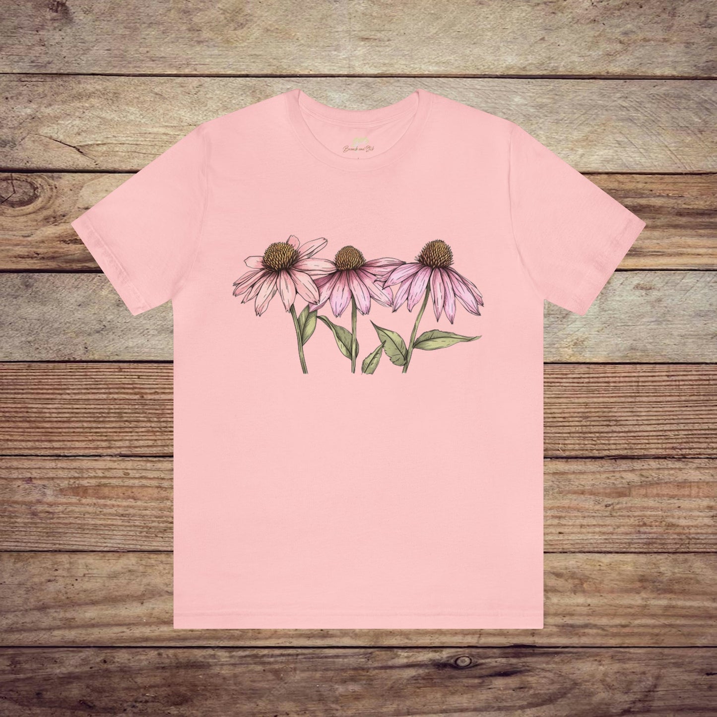 Coneflower Wildflowers T-Shirt | Branch and Stick Branch and Stick