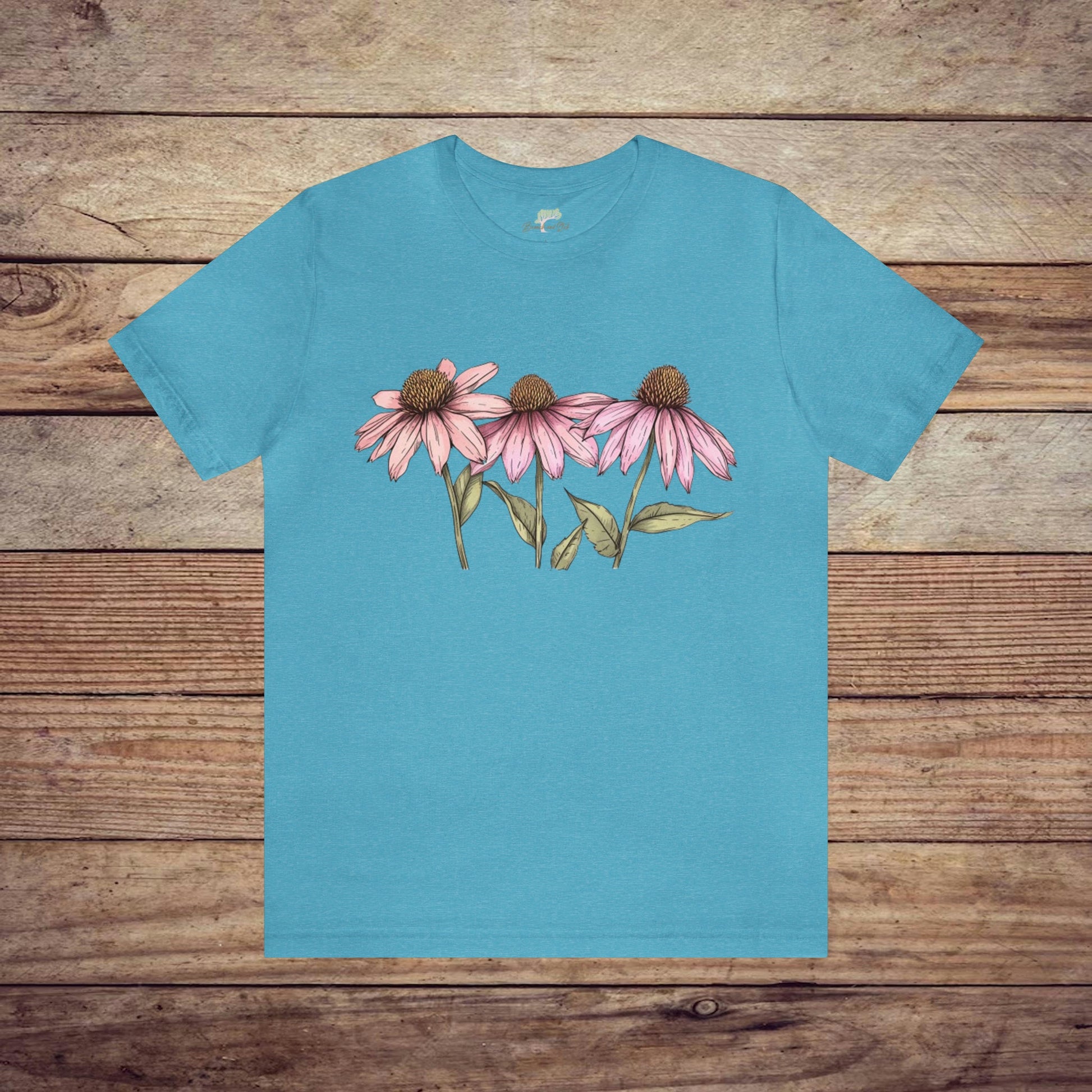 Coneflower Wildflowers T-Shirt | Branch and Stick Branch and Stick