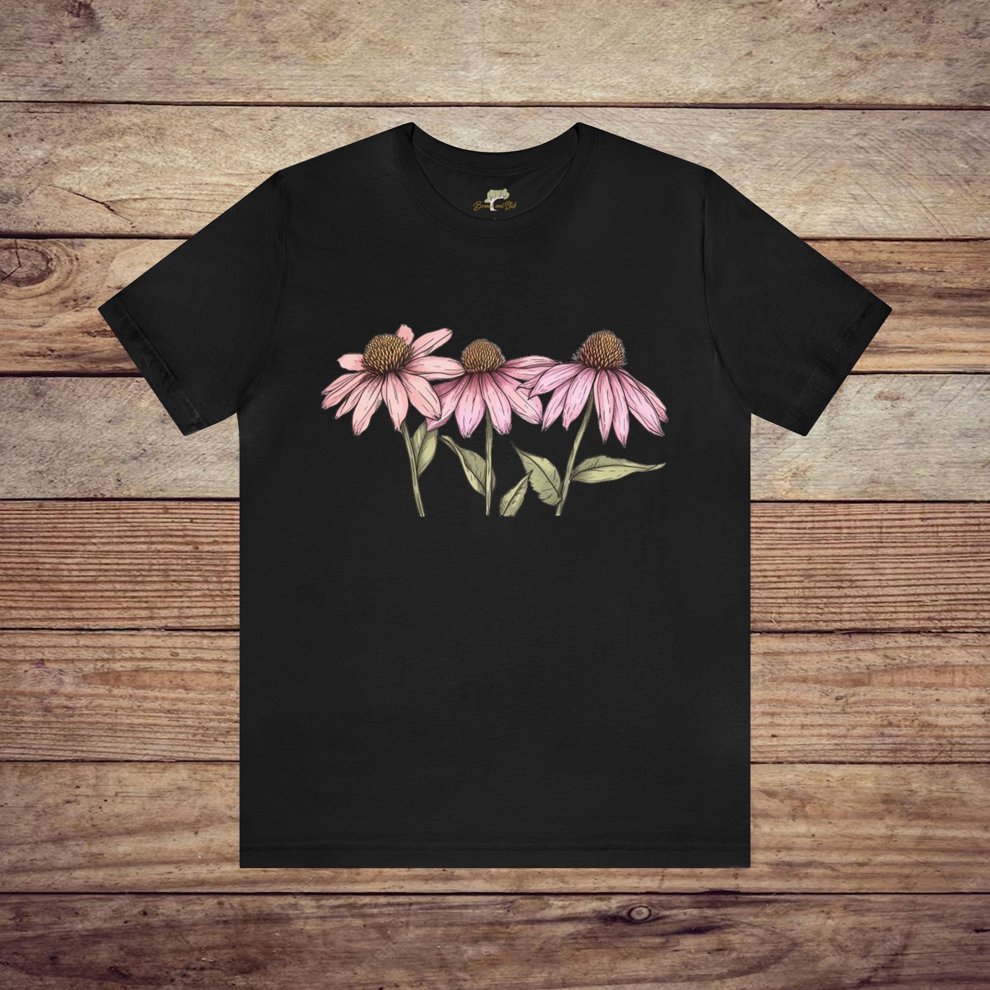 Coneflower Wildflowers T-Shirt | Branch and Stick Branch and Stick