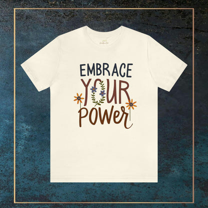 Empowerment and Wildflowers Unisex Tee | Branch and Stick Branch and Stick