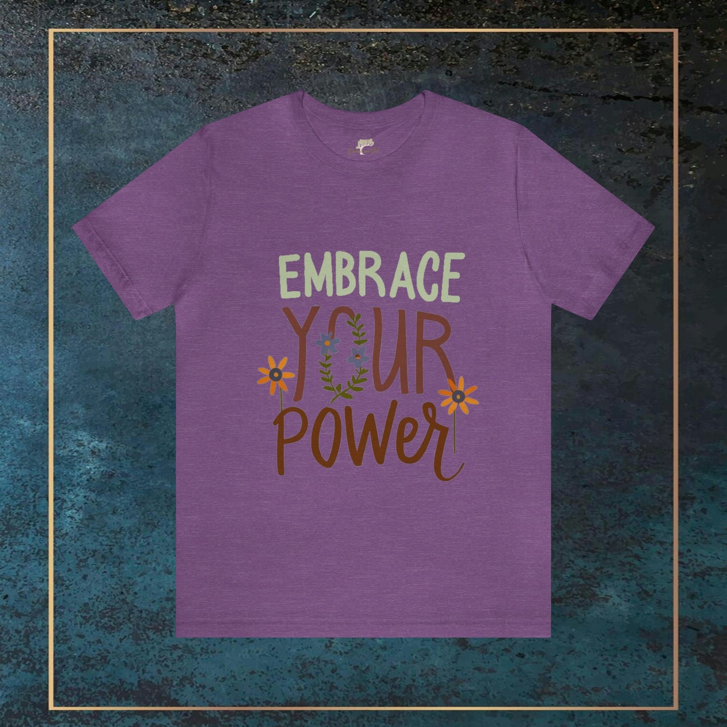 Empowerment and Wildflowers Unisex Tee | Branch and Stick Branch and Stick