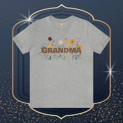 Grandma Wildflower Design T-Shirt | Branch and Stick Branch and Stick