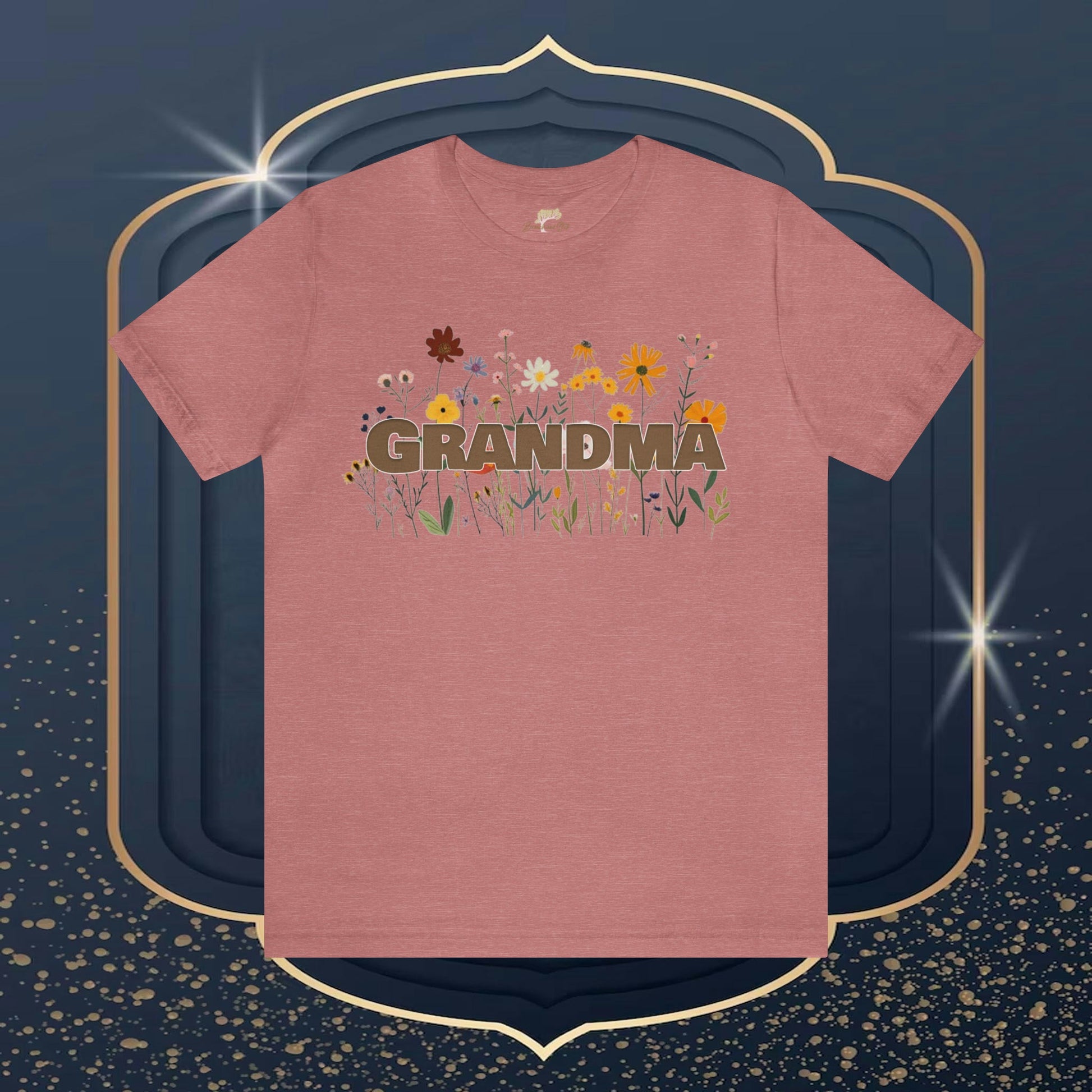 Grandma Wildflower Design T-Shirt | Branch and Stick Branch and Stick