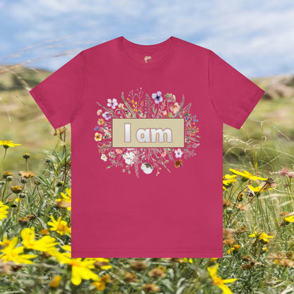 I Am Wildflowers Circle Tee | Empowerment Design - Branch and Stick Branch and Stick