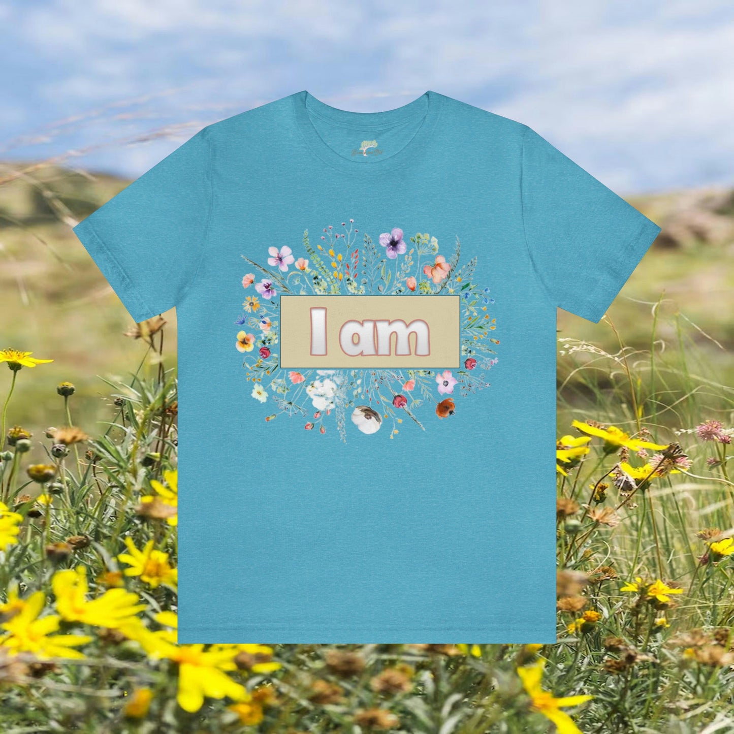 I Am Wildflowers Circle Tee | Empowerment Design - Branch and Stick Branch and Stick