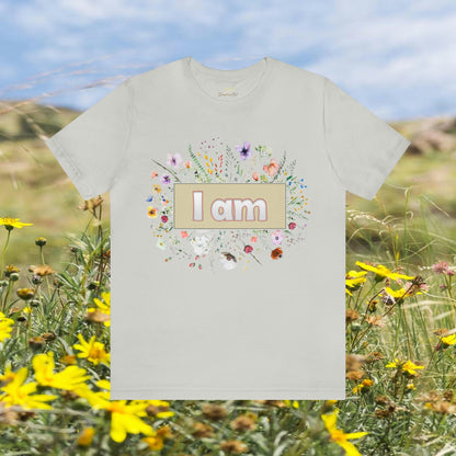 I Am Wildflowers Circle Tee | Empowerment Design - Branch and Stick Branch and Stick