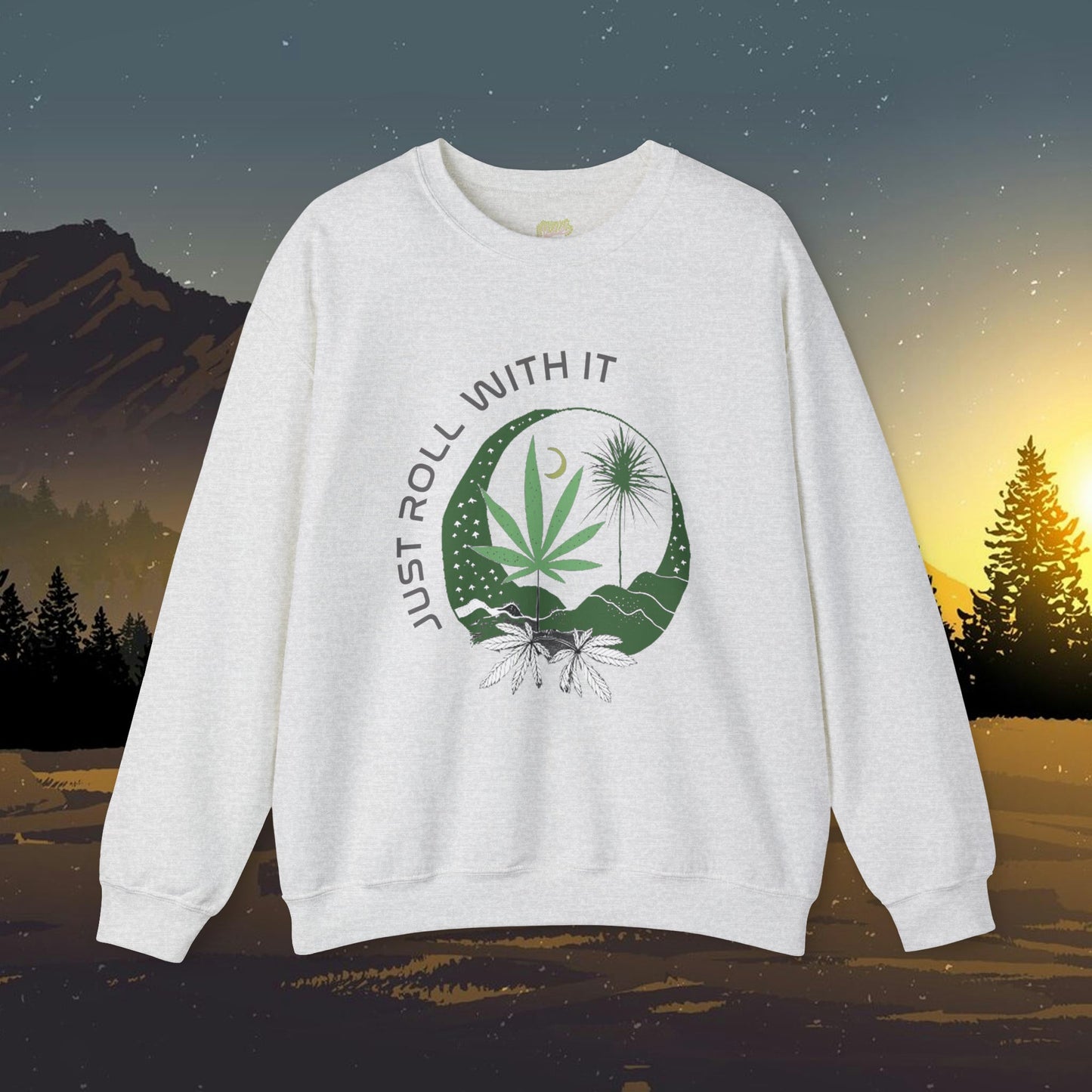 Just Roll With It Crewneck Sweatshirt | Branch and Stick Branch and Stick