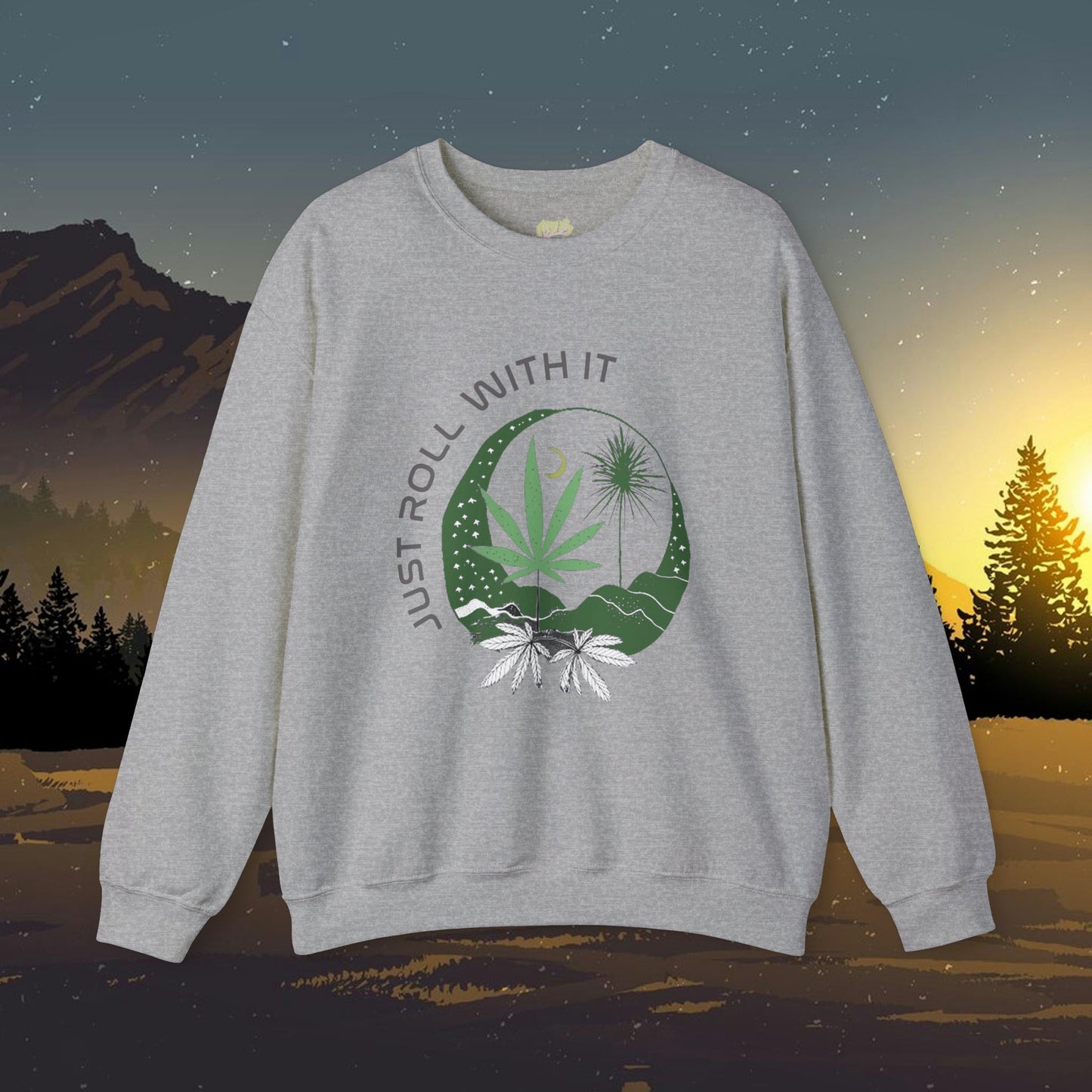 Just Roll With It Crewneck Sweatshirt | Branch and Stick Branch and Stick