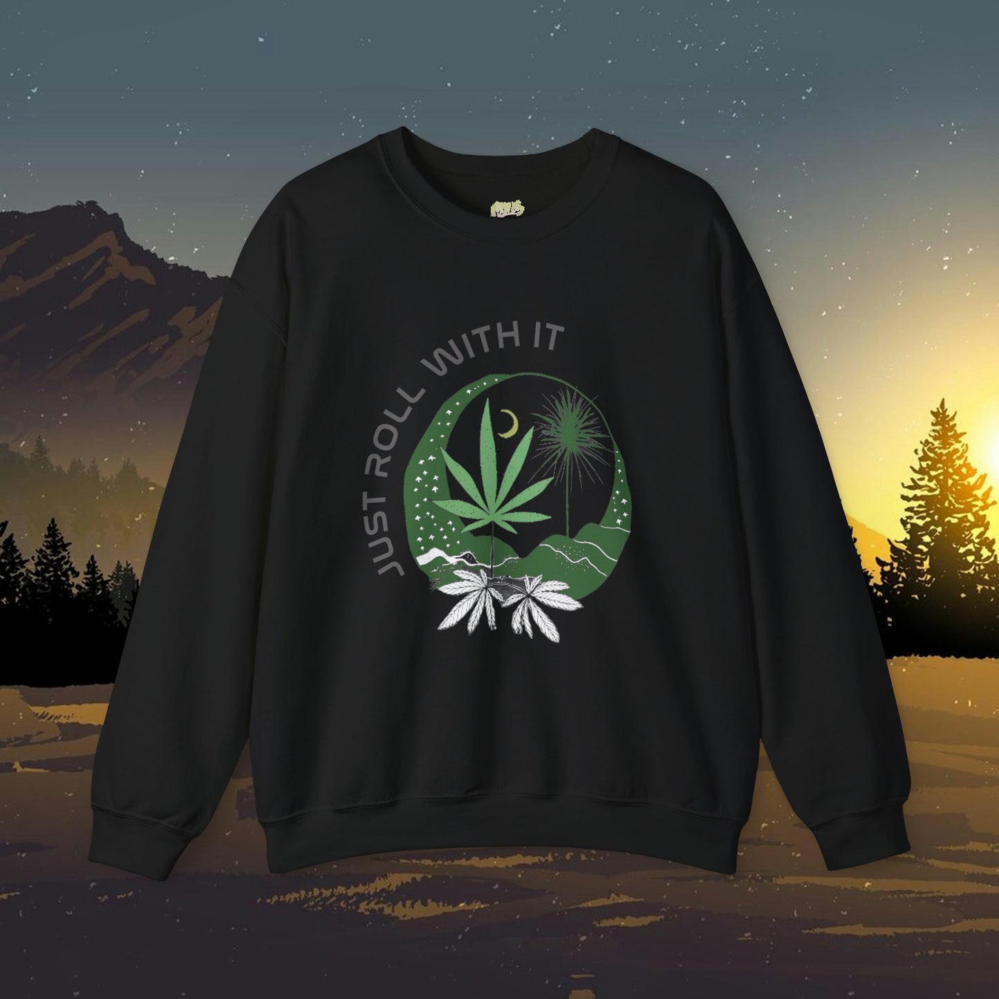 Just Roll With It Crewneck Sweatshirt | Branch and Stick Branch and Stick