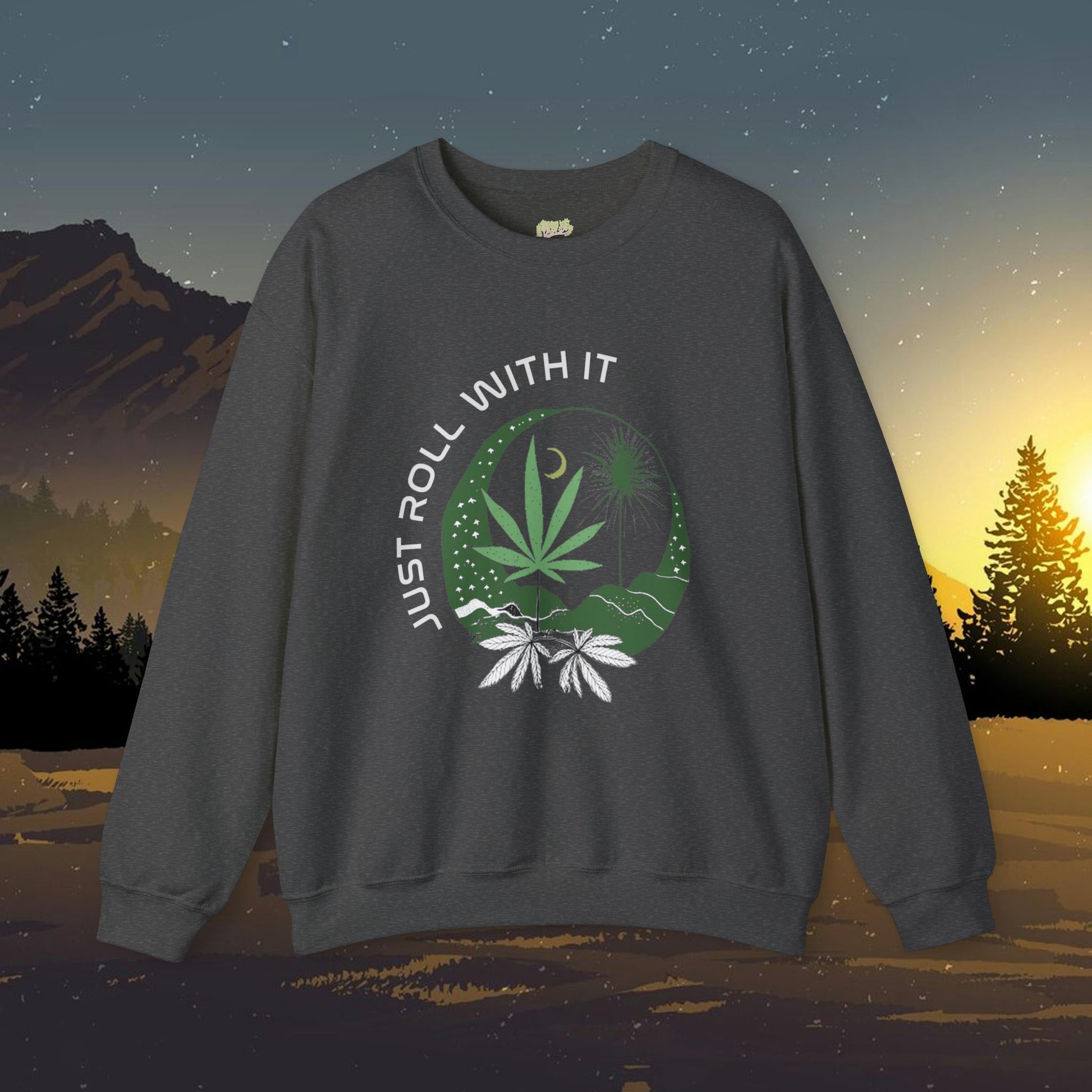 Just Roll With It Crewneck Sweatshirt | Branch and Stick Branch and Stick