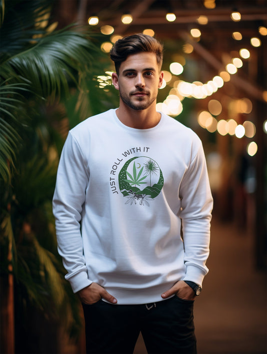 Just Roll With It Crewneck Sweatshirt | Branch and Stick Branch and Stick
