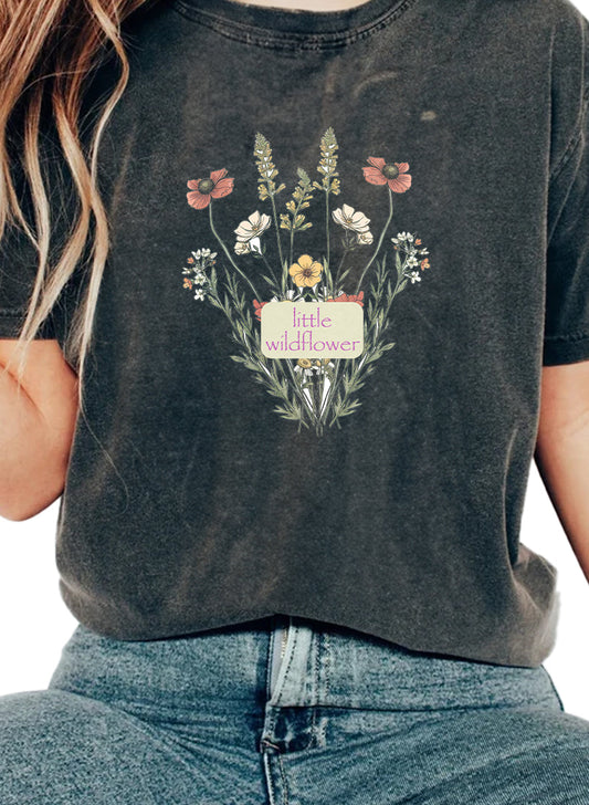 Little Wildflower Bunch T-Shirt Design | Branch and Stick Branch and Stick