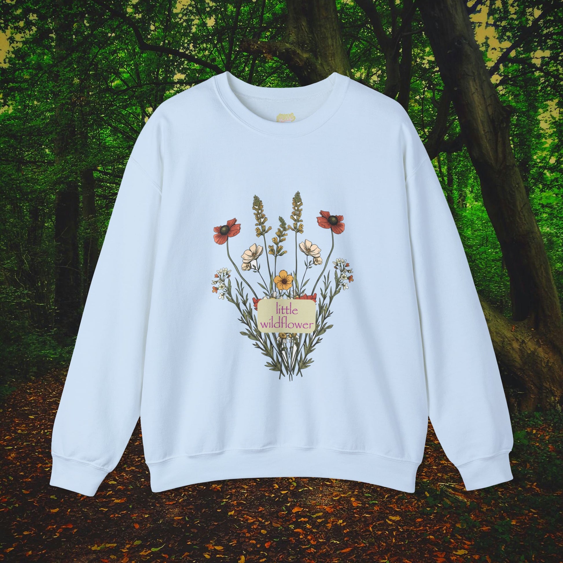 Little Wildflower Design Crewneck Sweatshirt | Branch and Stick Branch and Stick