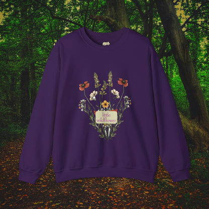 Little Wildflower Design Crewneck Sweatshirt | Branch and Stick Branch and Stick