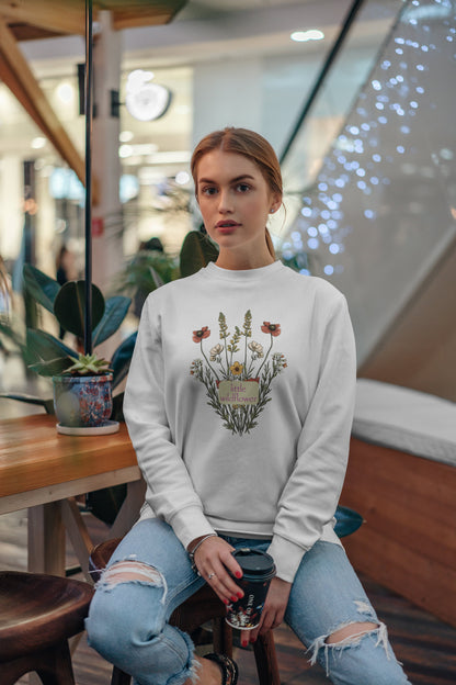 Little Wildflower Design Crewneck Sweatshirt | Branch and Stick Branch and Stick