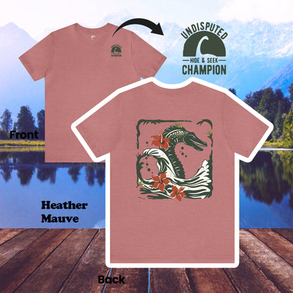 Loch-Ness Hide and Seek Champion 2 Sided Design Tee | Branch and Stick Branch and Stick