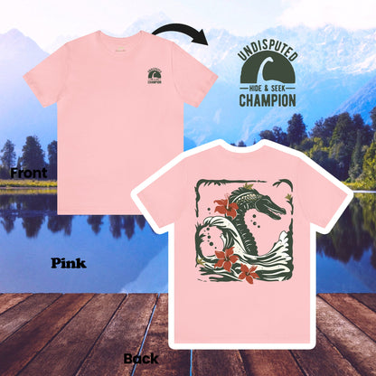 Loch-Ness Hide and Seek Champion 2 Sided Design Tee | Branch and Stick Branch and Stick