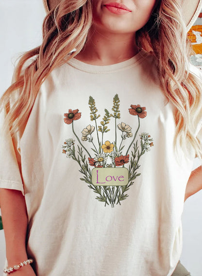 Love Empowerment Wildflowers Tee | Branch and Stick Branch and Stick