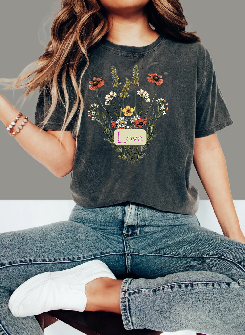 Love Empowerment Wildflowers Tee | Branch and Stick Branch and Stick