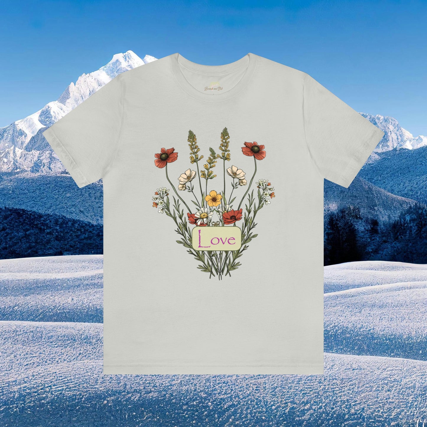 Love Empowerment Wildflowers Tee | Branch and Stick Branch and Stick