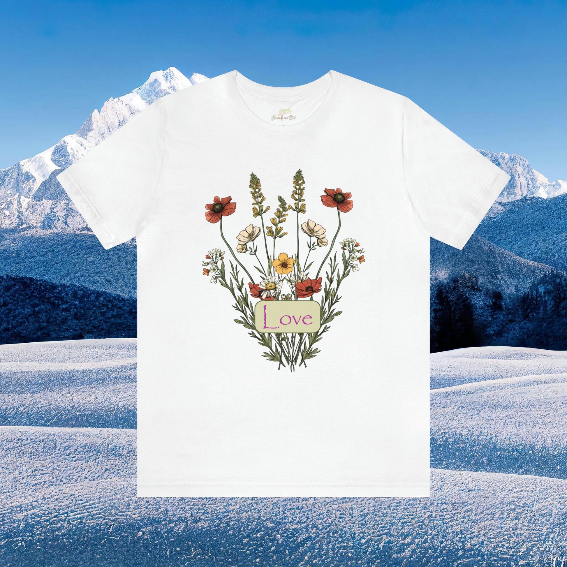 Love Empowerment Wildflowers Tee | Branch and Stick Branch and Stick