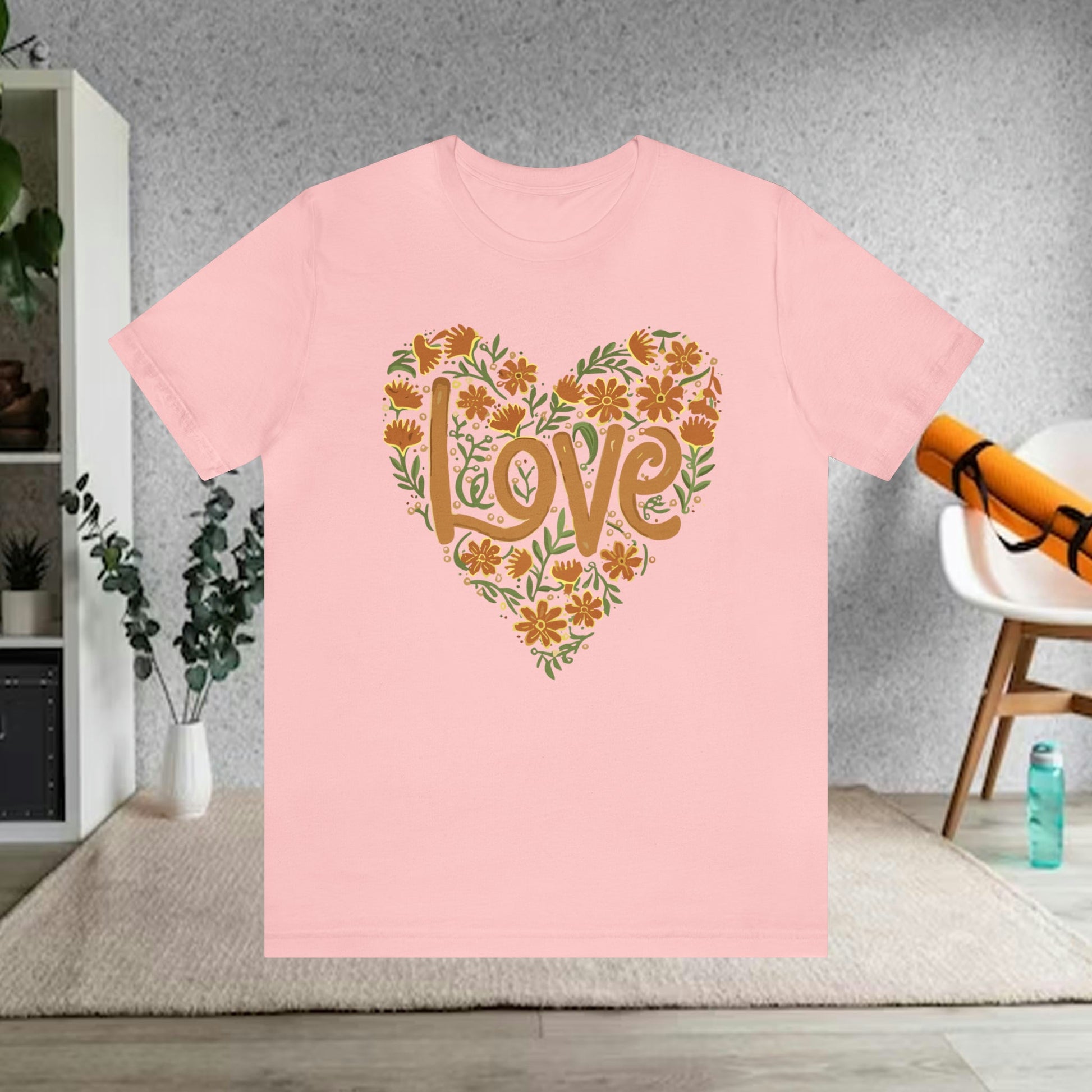 Love Wildflowers Heart Unisex Tee | Branch and Stick Branch and Stick