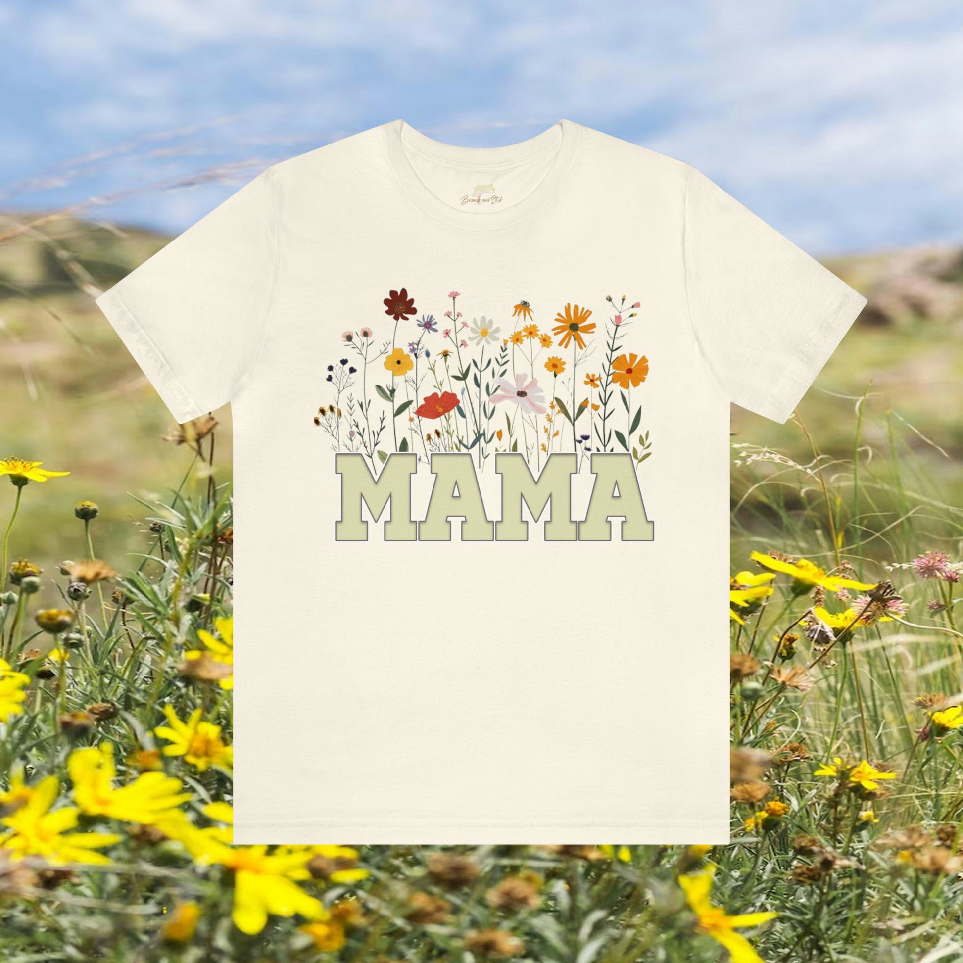 Mama Wildflowers T-Shirt | Branch and Stick Branch and Stick