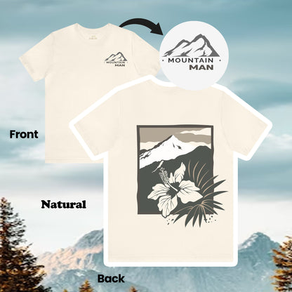 Mountain Men Icon Logo 2-Sided Unisex Tee | Branch and Stick Branch and Stick