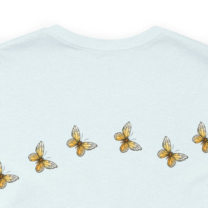 Sunflowers and Butterflies Unisex Tee | Branch and Stick Branch and Stick