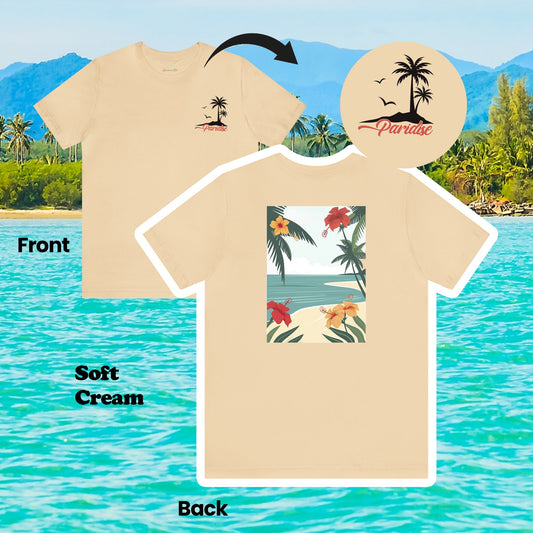 Tropical Paradise 2-Sided Beach Tee | Branch and Stick Branch and Stick