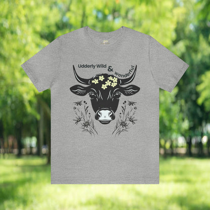 Udderly Wild Cow Wildflower Tee | Branch and Stick Branch and Stick