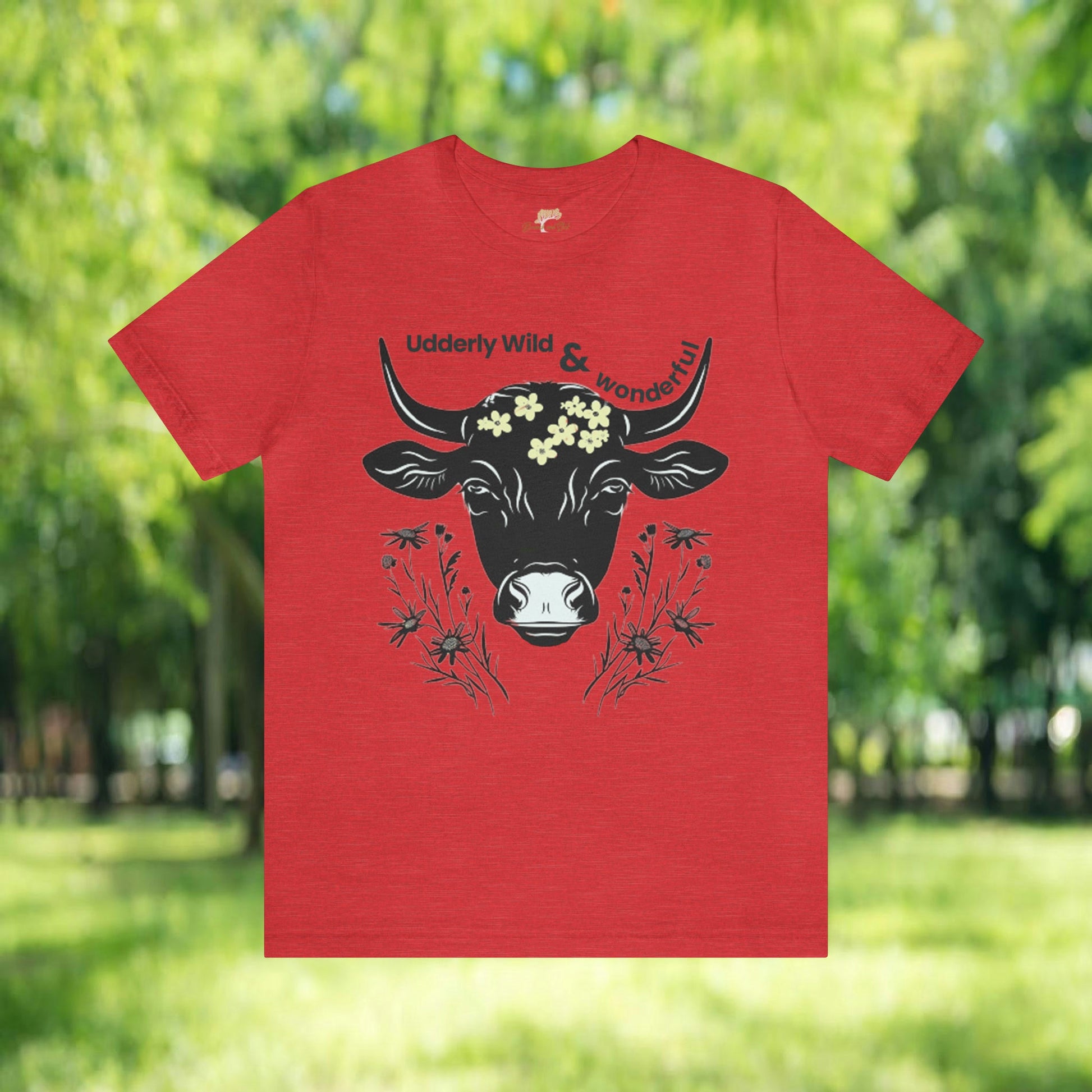 Udderly Wild Cow Wildflower Tee | Branch and Stick Branch and Stick