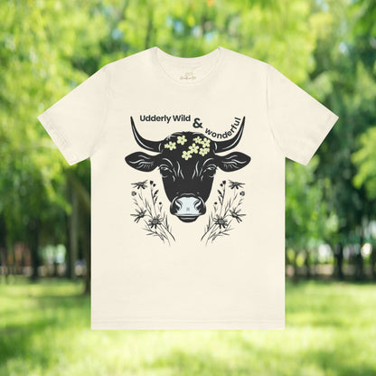 Udderly Wild Cow Wildflower Tee | Branch and Stick Branch and Stick