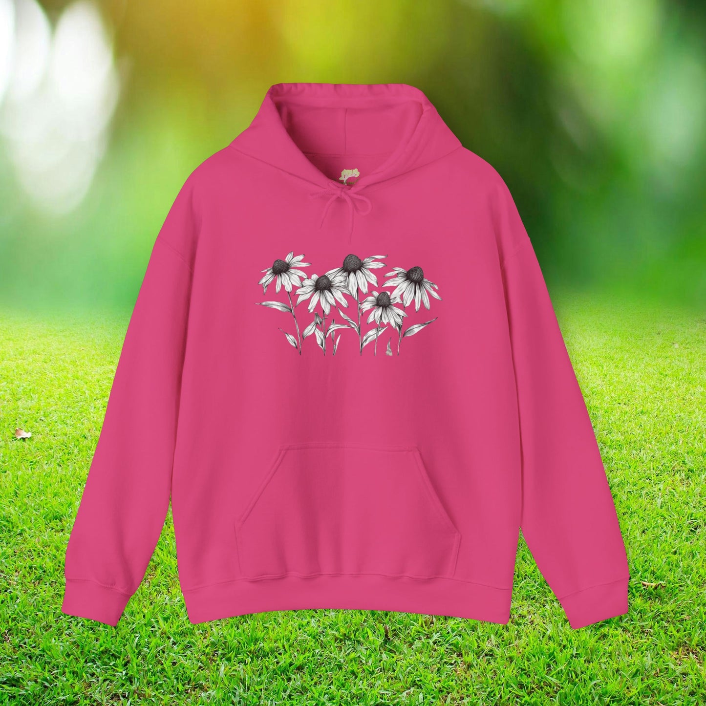 Wildflowers Across Front Hooded Sweatshirt | Branch and Stick Branch and Stick