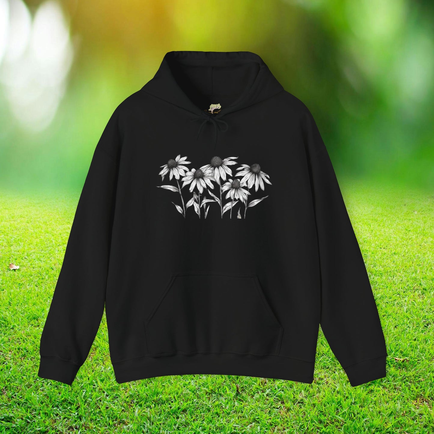 Wildflowers Across Front Hooded Sweatshirt | Branch and Stick Branch and Stick