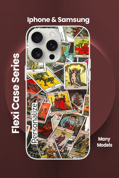 Flexi Tarot Style Phone Cases for most Iphone'a and Samsung Models