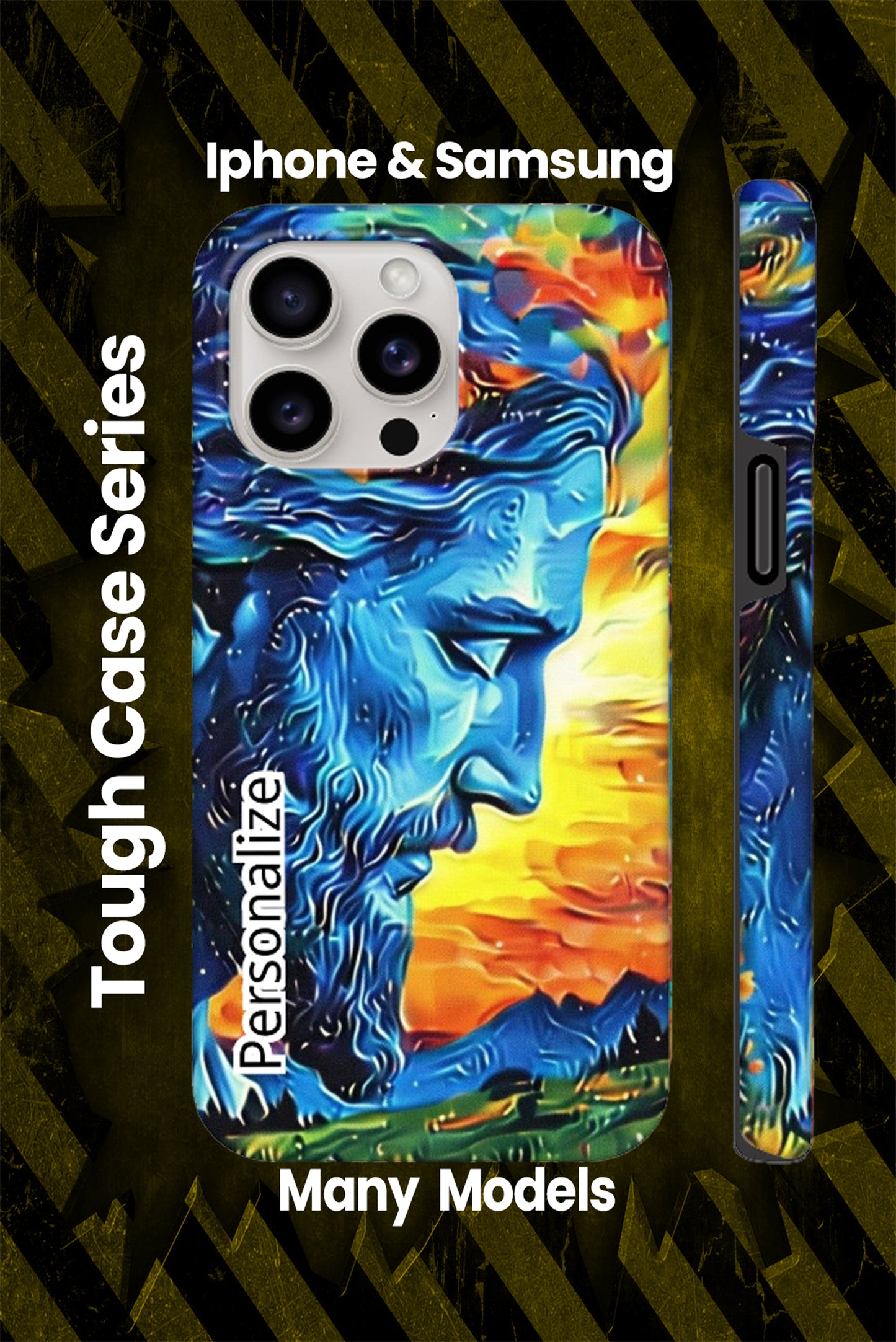 Tough Jesus Phone Case - Iphone and Samsung Many Models