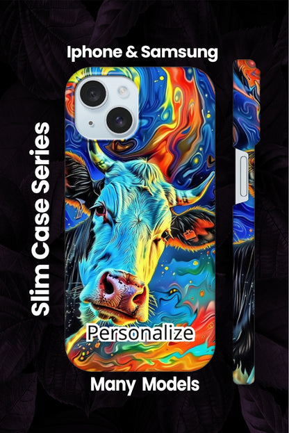 Slim Cow Days Phone Case - iPhone Many Models