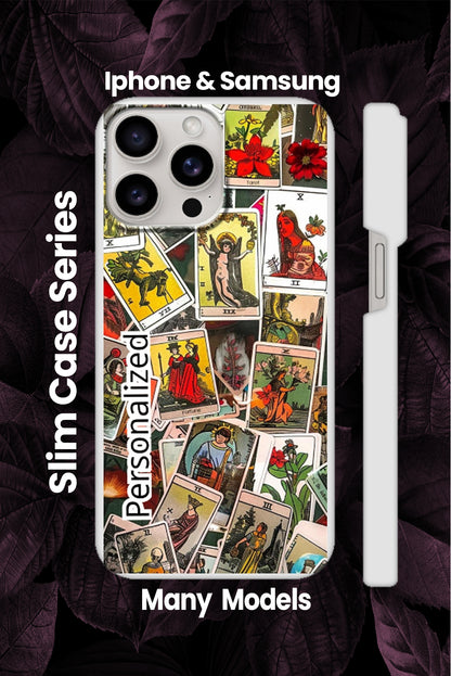 Slim Tarot Style Phone Cases for most Iphone'a and Samsung Models